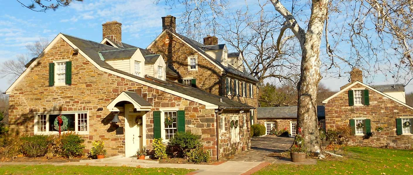 image of museum house in Bucks County