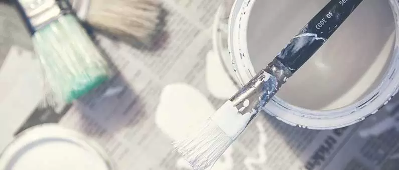 image of interior painting equipment