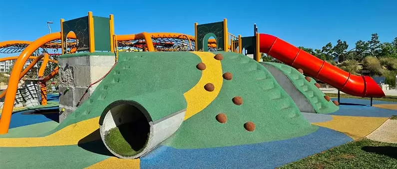 image of Children's play area at Alpharetta park