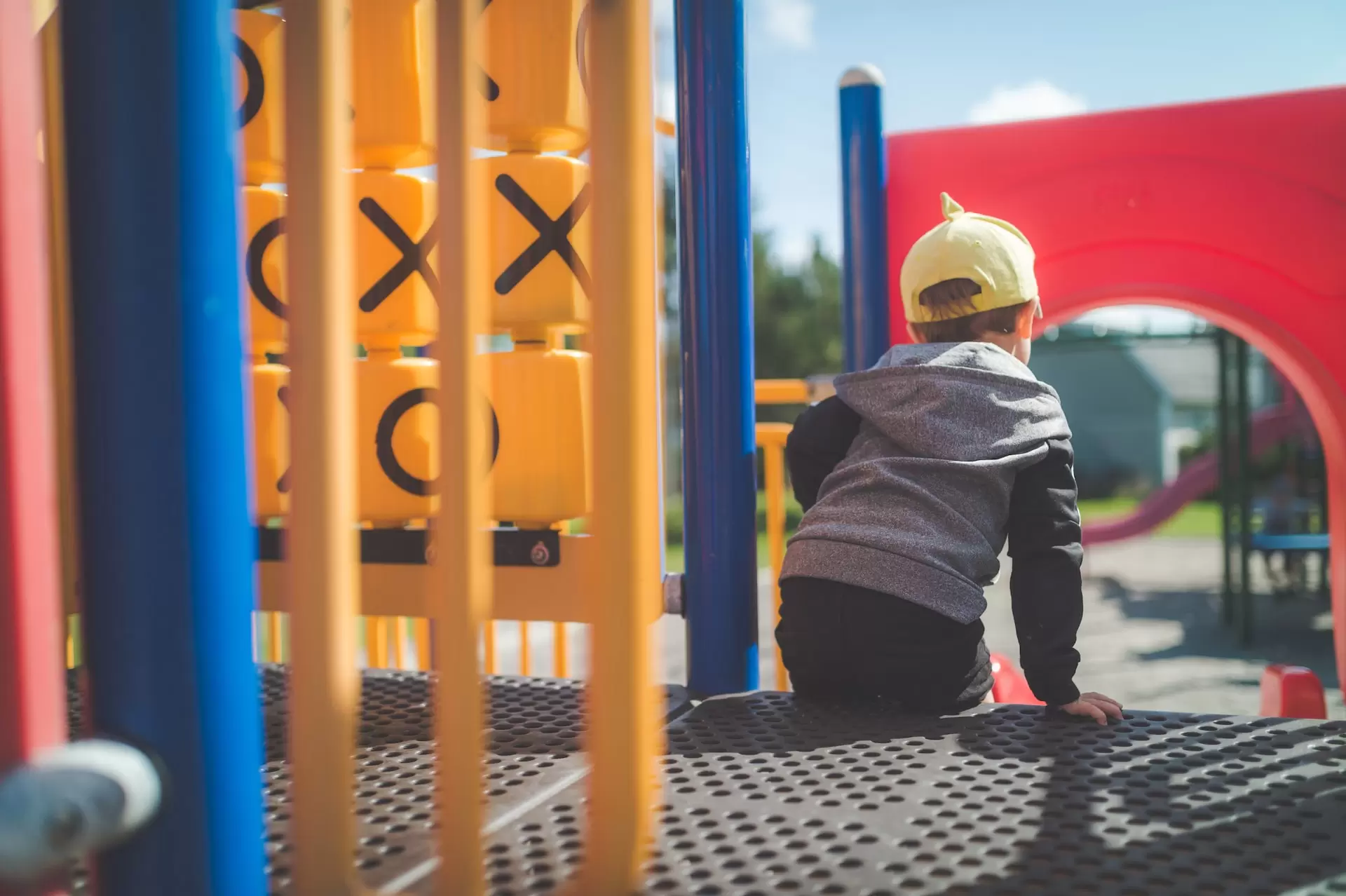 image of a kid playing at the playground in Round Rock TX