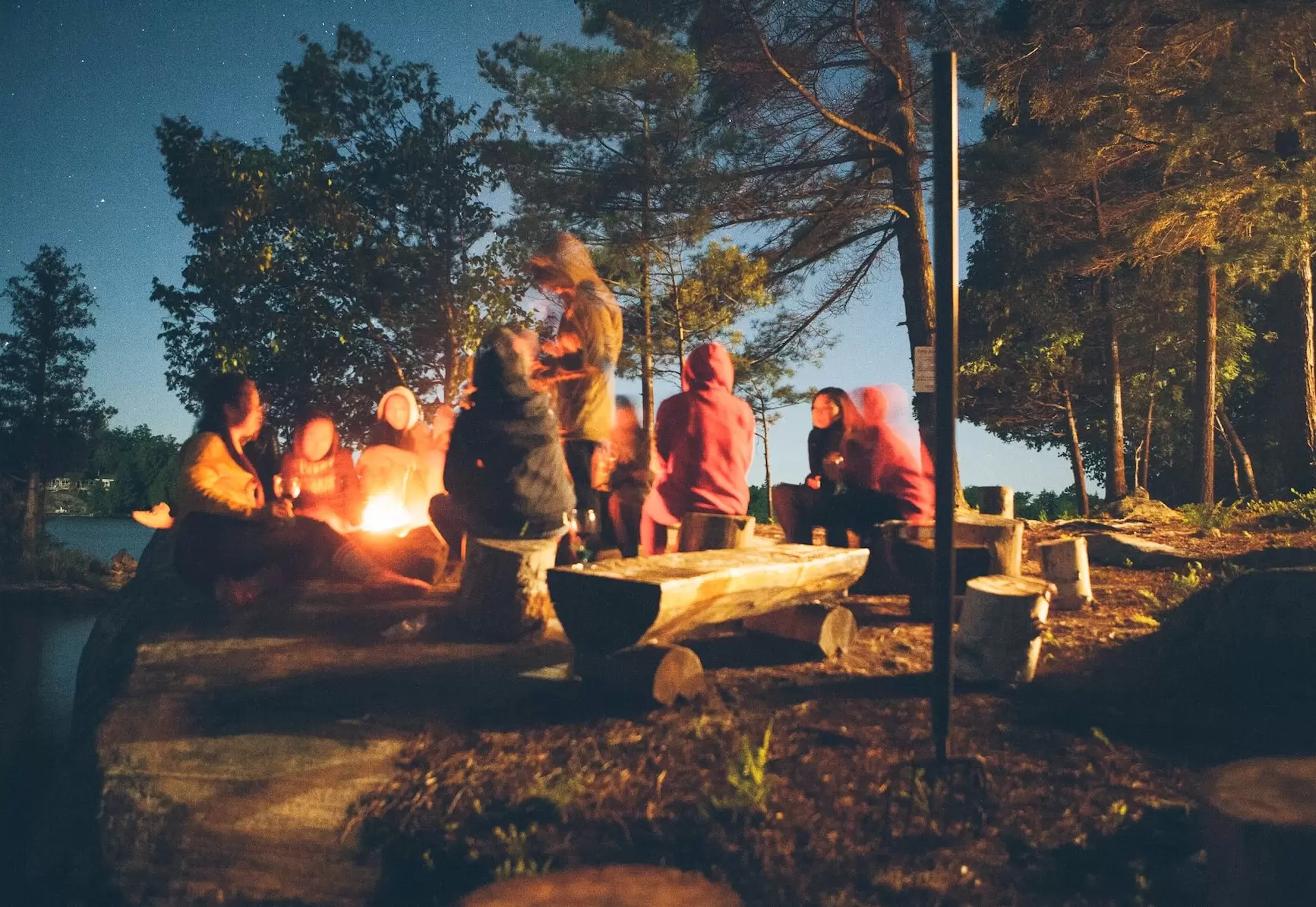 Camping under the stars of Platte Center