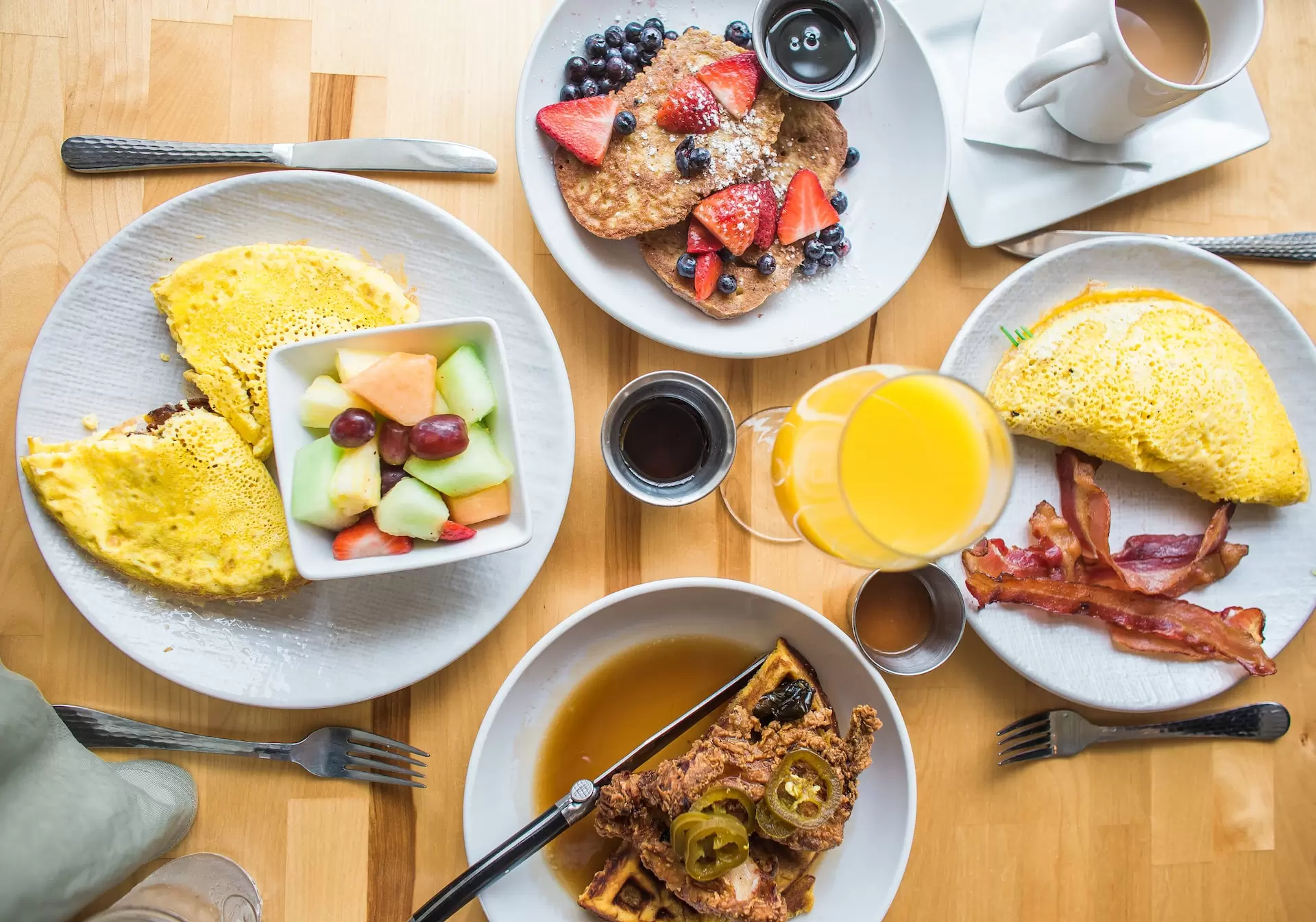 breakfast from a nice place in Omaha NE